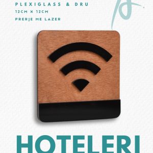 Sinjalistikë plexiglass & dru