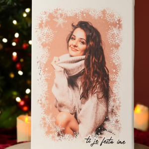 Kanavacë në telajo Festive