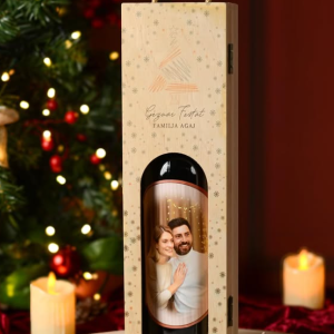 Kuti druri & Verë e kuqe New Year