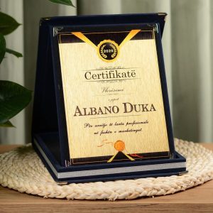 Certifikatë Vlerësimi Blu