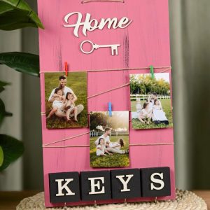 Home Keys Pink
