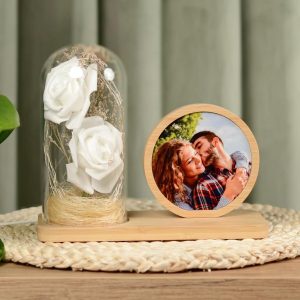 Kupolë me ndriçim Led Rreth