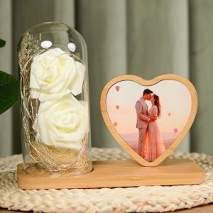 Kupolë me ndriçim Led Zemër