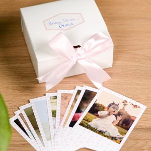 Polaroid Photo Box Girl