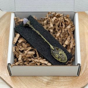 Lugë e vogël vintage " Amethyst "