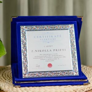 Certifikatë Vlerësimi Blu